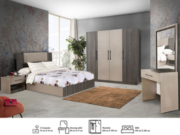 غرف نوم خشب تشيب بورد — دليلك الكامل للاختيار الصح