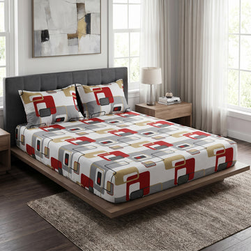 Bedsheet Poly Cotton 4156