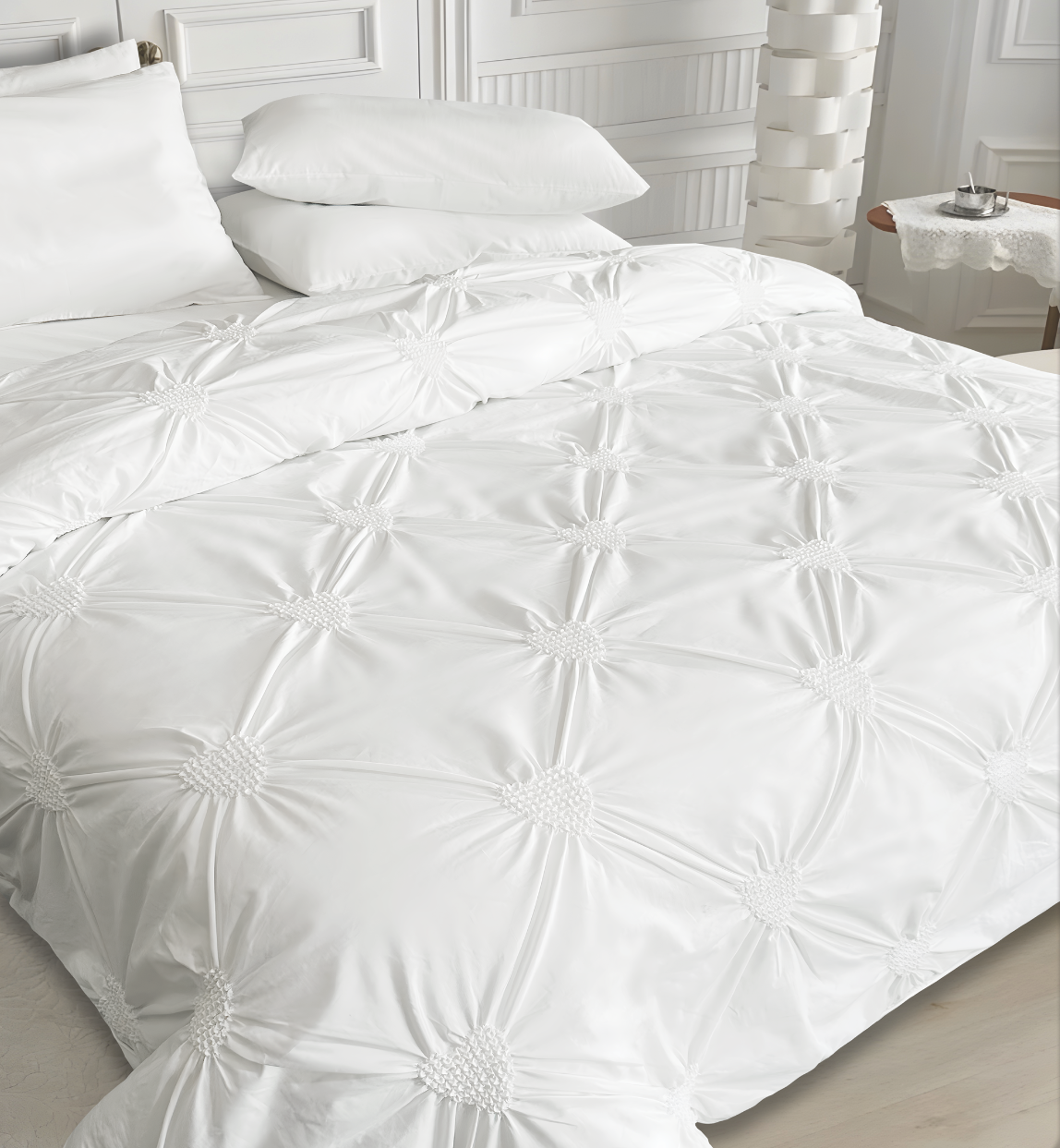 Duvet Embroided Poly Cotton