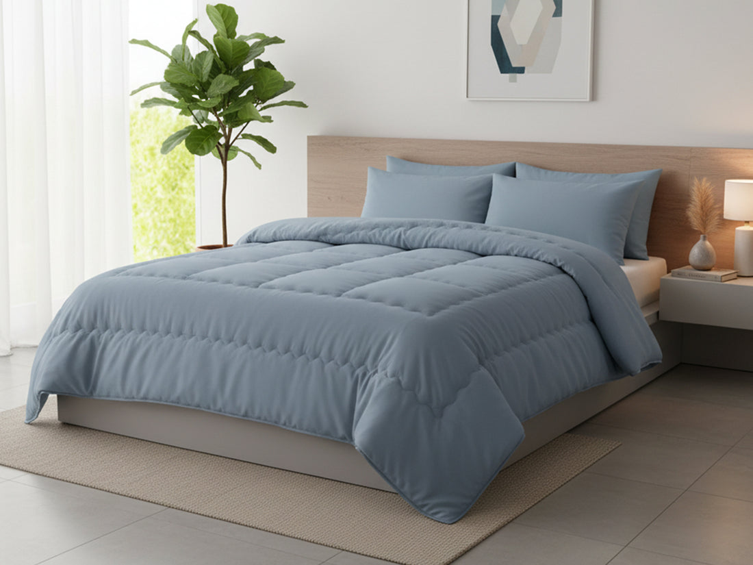 لحاف قطن مخلوط ساده