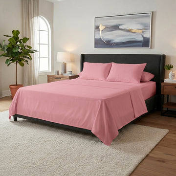 Bedsheet Plain Microfiber Kashmer