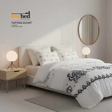 مفرش لحاف Tufting Damask