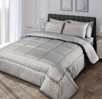 Duvet Striped Microfiber