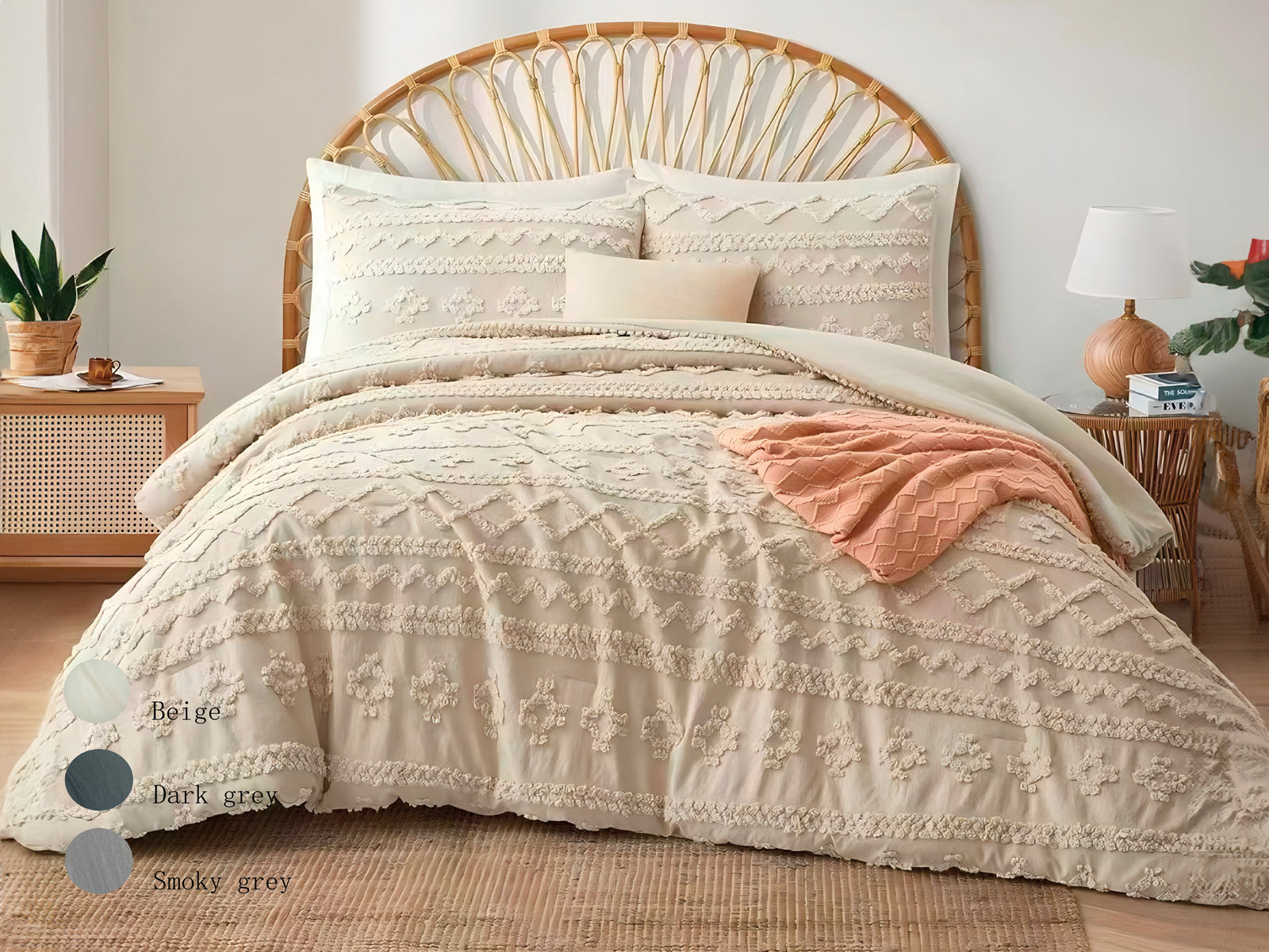 مفرش لحاف Tufting Wave